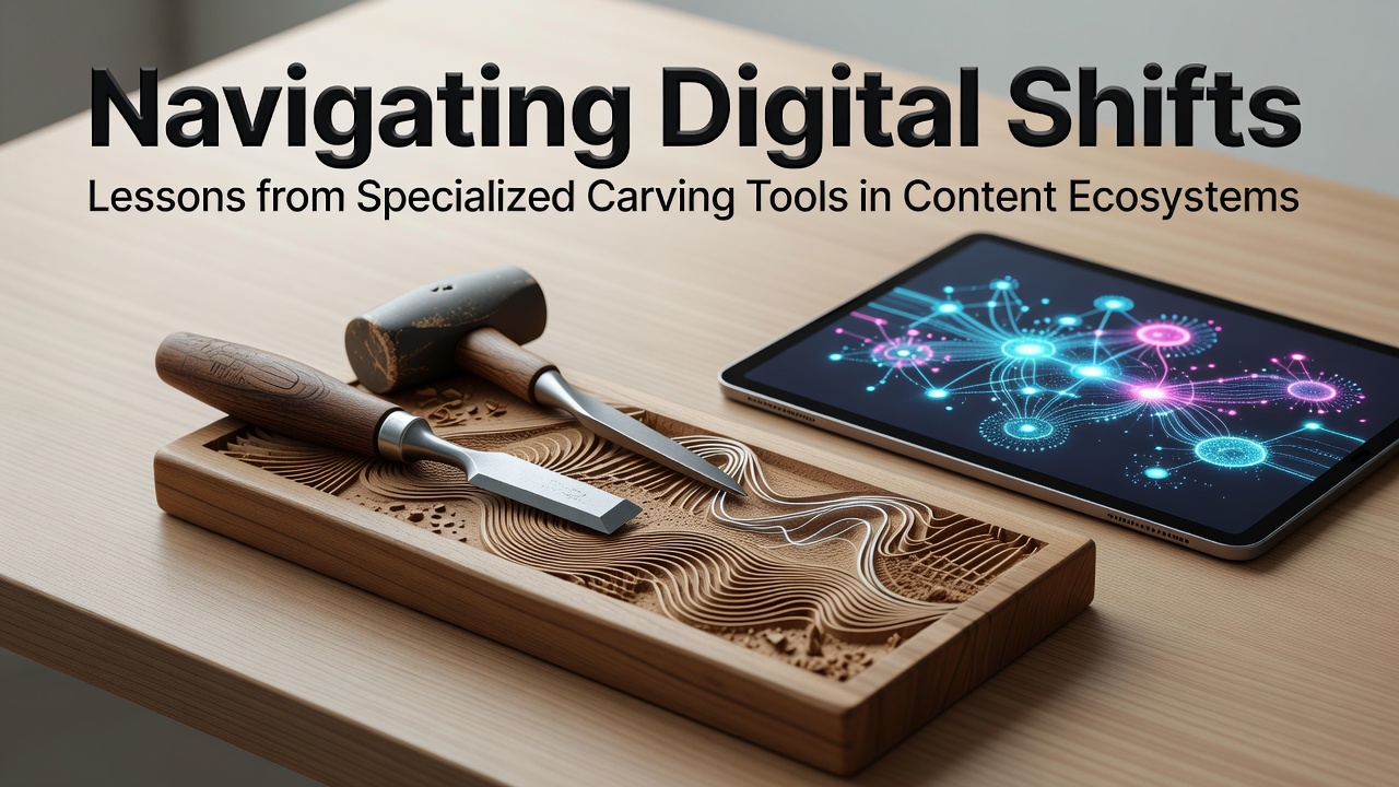 Navigating Digital Shifts: Lessons from Specialized Carving Tools in Content Ecosystems